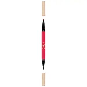 Valentino Beauty Twin Liner Gel and Liquid Eyeliner 02 Black & Rosso